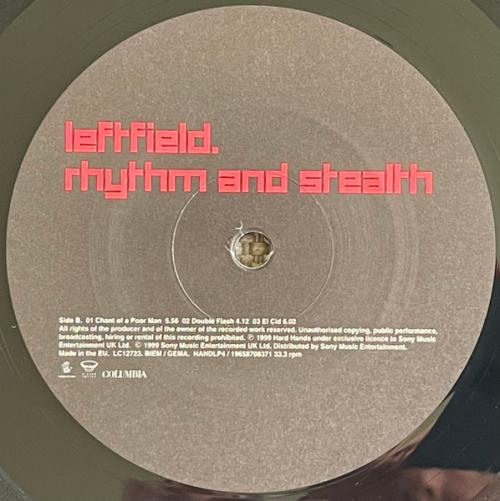 Виниловая пластинка Leftfield - Rhythm & Stealth (2LP)