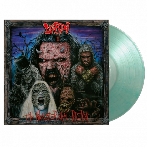 Виниловая пластинка Lordi - Monsterican Dream (Crystal Clear & Translucent Green Marbled Vinyl LP)