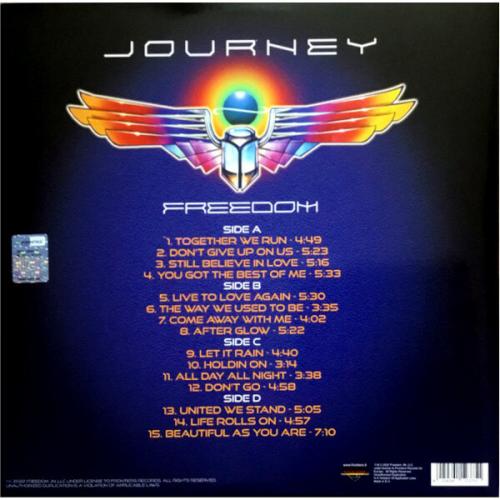 Виниловая пластинка Journey - Freedom (Black Vinyl 2LP)