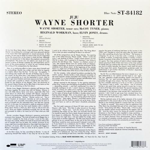 Виниловая пластинка Wayne Shorter - JuJu (Black Vinyl LP)