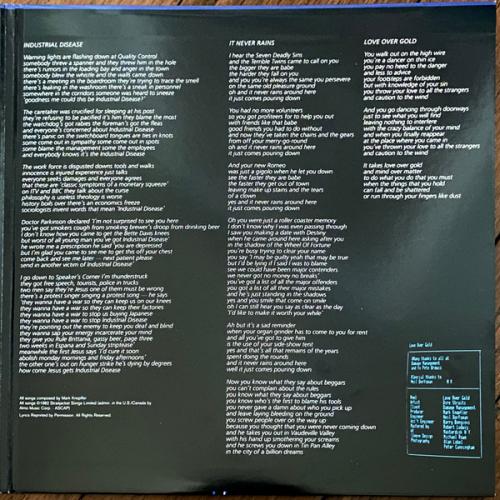Виниловая пластинка Dire Straits - Love Over Gold (Special Edition 180 Gram Black Vinyl 2LP)