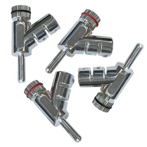Разъем Wire World Silver Locking Banana Plug (BANLK04) (4шт)
