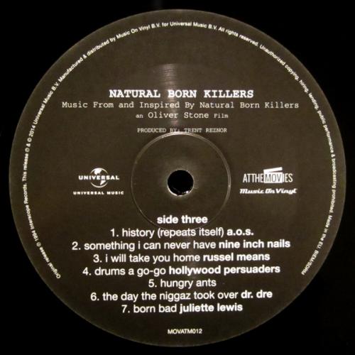 Виниловая пластинка Саундтрек - Natural Born Killers (Various Artists) (Black Vinyl 2LP)