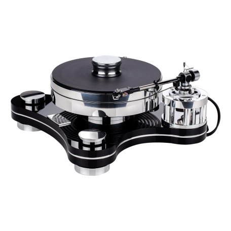 Виниловый проигрыватель Transrotor ZET 3 Black с тонармом Rega RB 880, MC головкой Transrotor Cantare, Блоком питания Konstant EINS и прижимным диском