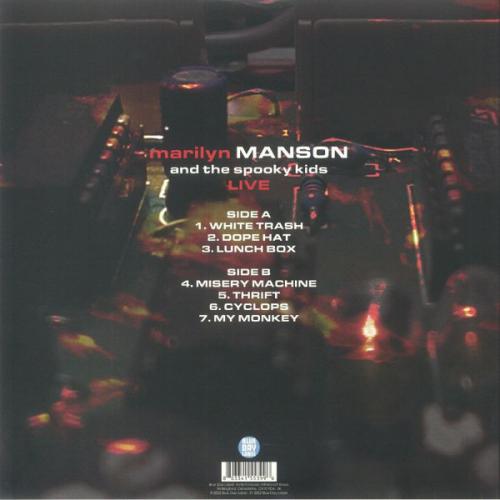 Виниловая пластинка Marilyn Manson & The Spooky Kids – Live (Green & Blue Splatter Vinyl LP)