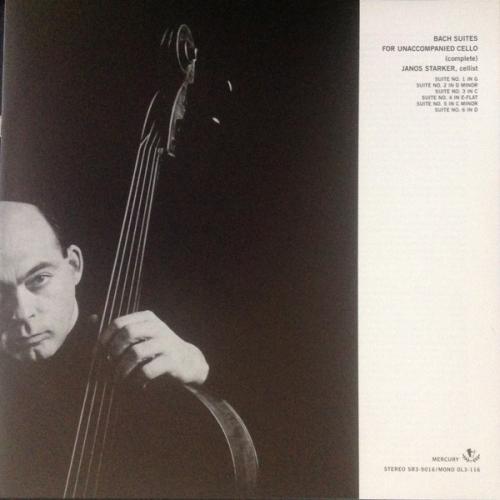 Виниловая пластинка Janos Starker - Bach: Suites For Unaccompanied Cello Complete (Box) (Analogue) (Black Vinyl 3LP)