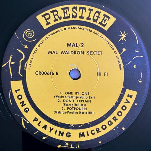 Виниловая пластинка Mal Waldron - Mal 2