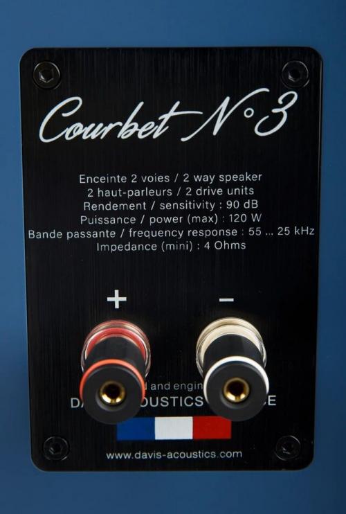 Полочная акустика Davis Acoustics Courbet 3 Blue Gloss