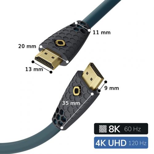 HDMI кабель Oehlbach Flex Evolution UHD 2.0m (D1C92602)