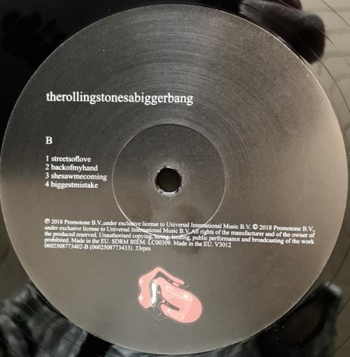 Виниловая пластинка Rolling Stones — A BIGGER BANG (HALF SPEED MASTER) (2LP)