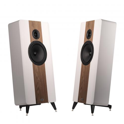 Напольная акустика Heco Direkt Premium White / Walnut