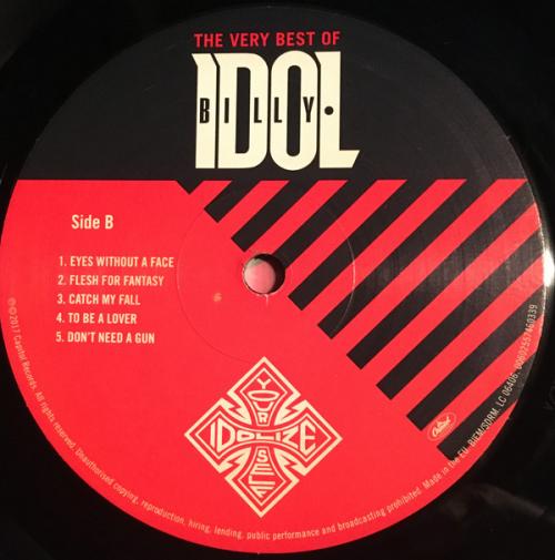Виниловая пластинка Billy Idol, The Very Best Of