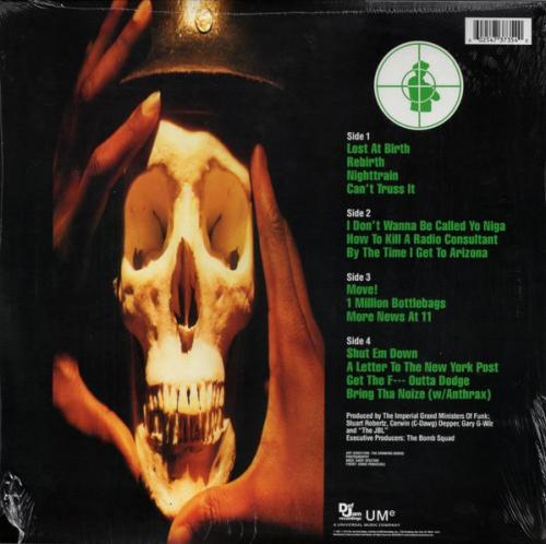 Виниловая пластинка Public Enemy - Apocalypse 91... The Enemy Strikes Black (Translucent Green Vinyl 2LP)