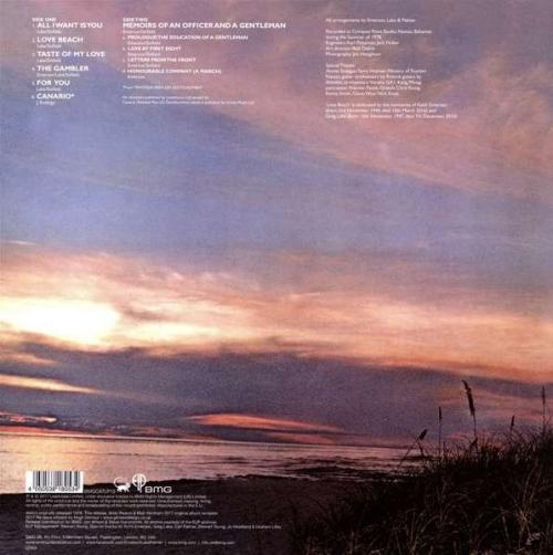 Виниловая пластинка Lake & Palmer Emerson - Love Beach (Black Vinyl LP)