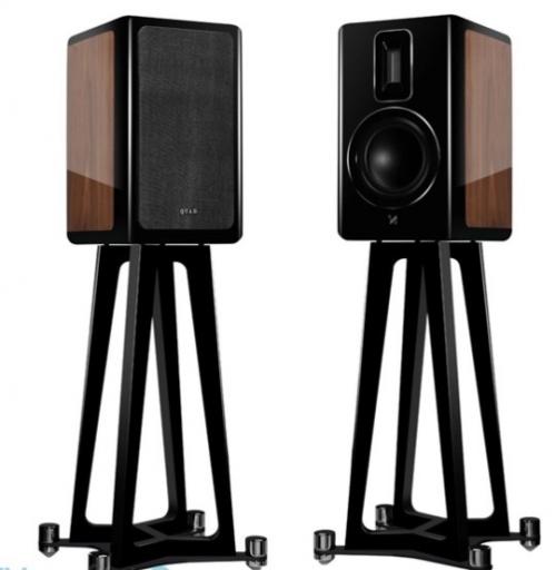 Полочная акустика Quad Revela 1 Hi-Gloss Walnut & Black