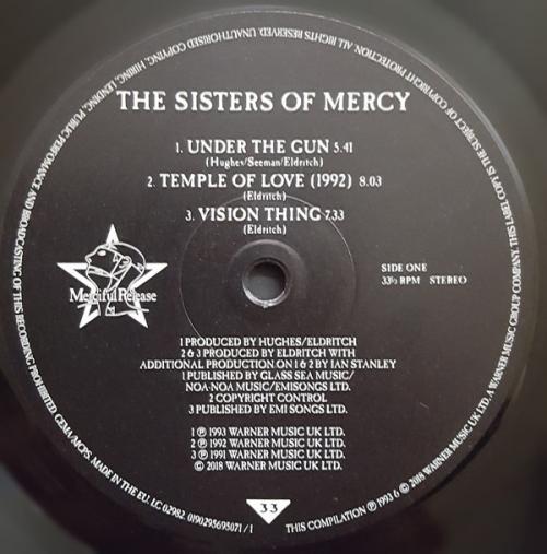 Виниловая пластинка WM The Sisters Of Mercy Greatest Hits Volume One: A Slight Case Of Overbombing (180 Gram/Gatefold)