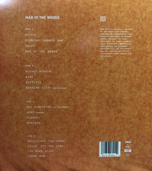 Виниловая пластинка Justin Timberlake Man Of The Woods (Gatefold/+Poster)