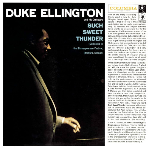 Виниловая пластинка Duke Ellington - Such Sweet Thunder (Analogue) (Black Vinyl LP)