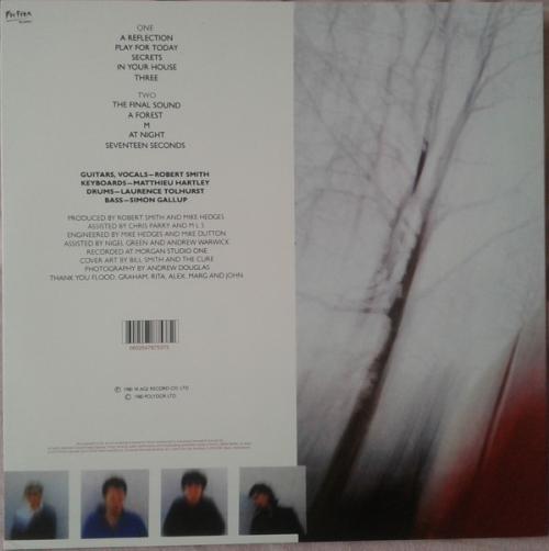 Виниловая пластинка The Cure, Seventeen Seconds (2016 Reissue / Black Vinyl)