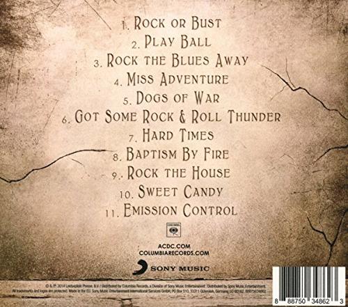 Виниловая пластинка AC/DC ROCK OR BUST (LP+CD/180 Gram/Gatefold/Lenticular Cover)