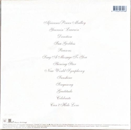 Виниловая пластинка Earth, Wind & Fire - Gratitude (White Vinyl 2LP)