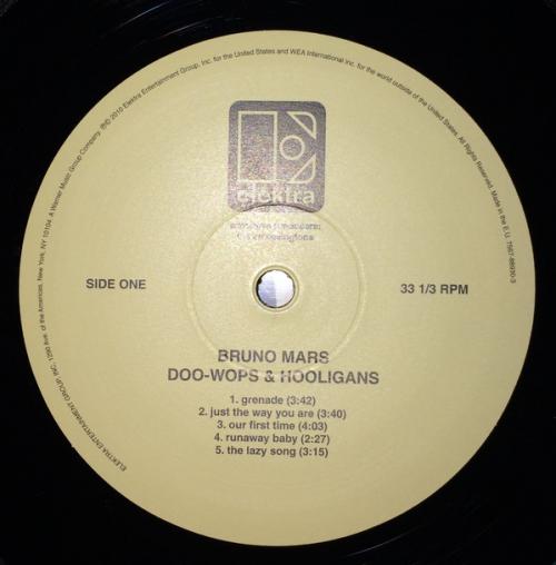 Виниловая пластинка Bruno Mars DOO-WOPS & HOOLIGANS