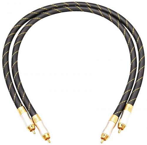 Кабель межблочный аудио Dynavox High End Line Cinchkabel Stereo 3.0m (204973)