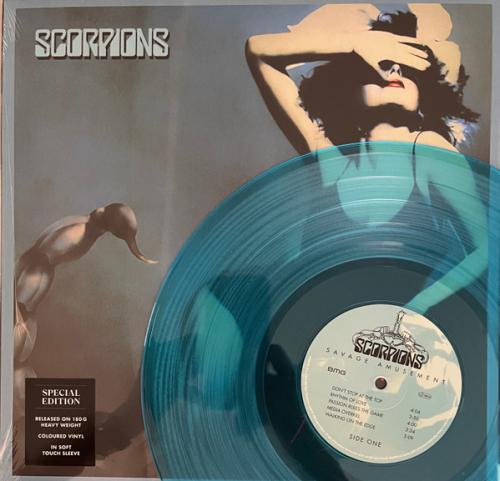 Виниловая пластинка Scorpions - Savage Amusement (180 Gram Transparent Curacao Vinyl LP)