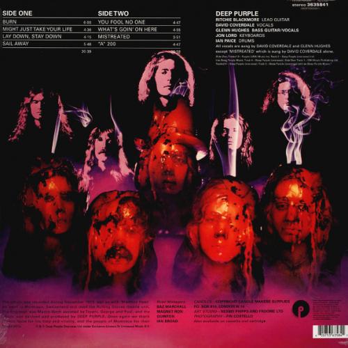 Виниловая пластинка Deep Purple, Burn