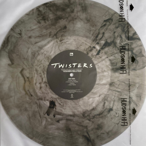 Виниловая пластинка OST - Twisters (Benjamin Wallfisch) (Clear With Black Smoke Vinyl 2LP)