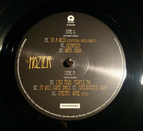 Виниловая пластинка Hozier, Hozier (Vinyl Deluxe Package)