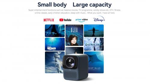 Проектор Wanbo T2 Max New Snow white