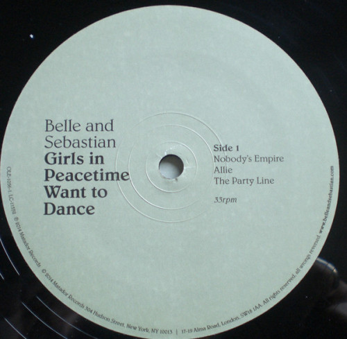 Виниловая пластинка Belle & Sebastian - Girls In Peacetime Want To Dance (Black Vinyl 2LP)