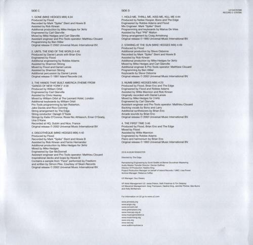 Виниловая пластинка U2, The Best Of 1990-2000