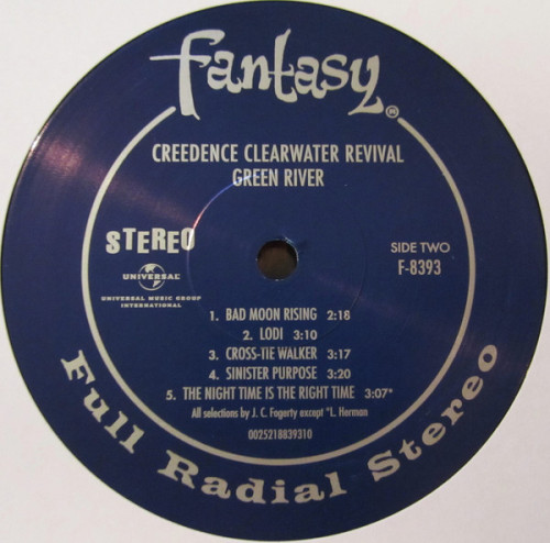 Виниловая пластинка Creedence Clearwater Revival, Green River