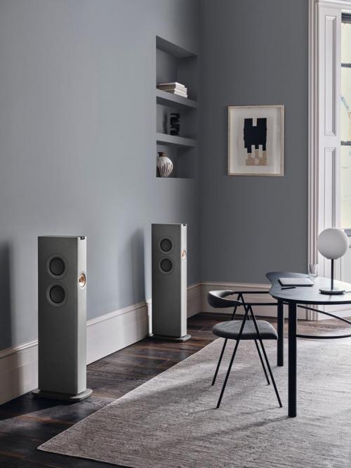 Напольная акустика KEF LS60 Wireless Titanium Grey