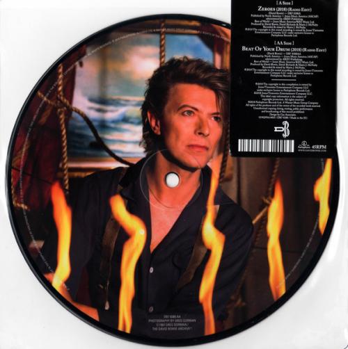 Виниловая пластинка PLG David Bowie Zeroes (2018) (Radio Edit) / Beat Of Your Drum (2018) (Radio Edit) (Picture Vinyl)