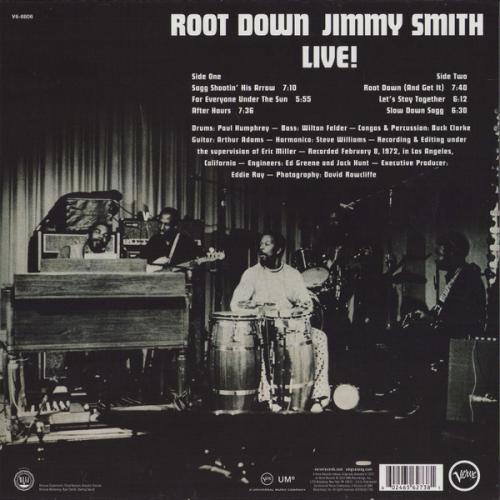 Виниловая пластинка Jimmy Smith -  Root Down (Analogue, Acoustic Sounds) (Black Vinyl LP)