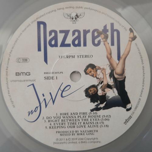 Виниловая пластинка Nazareth - No Jive (Coloured Vinyl LP)