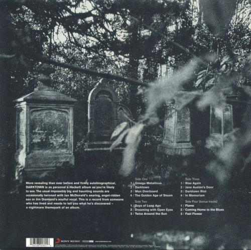 Виниловая пластинка Hackett Steve - Darktown (Black Vinyl 2LP)