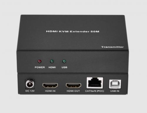 Комплект передатчик и приемник сигнала HDMI и USB 2.0 по витой паре AVCLINK HT-50U2
