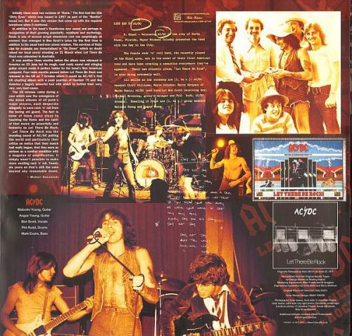 Виниловая пластинка AC/DC LET THERE BE ROCK (Remastered/180 Gram)