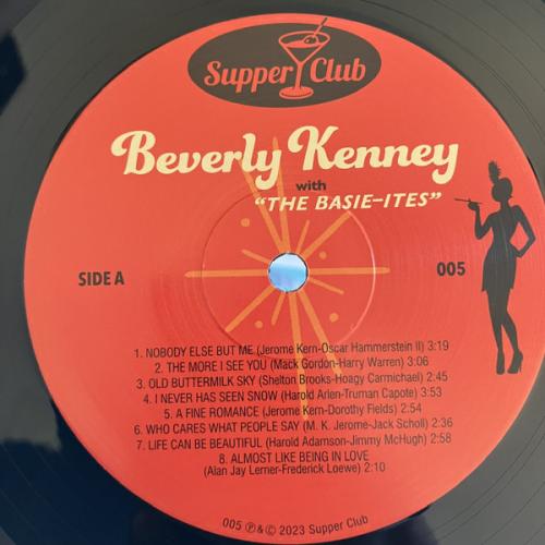 Виниловая пластинка Beverly Kenney - With The Basie-Ites (Black Vinyl LP)