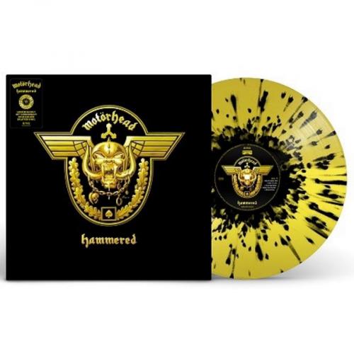 Виниловая пластинка Motörhead - Hammered (Yellow and Black splatter Vinyl LP)