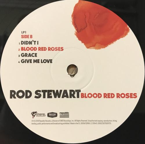 Виниловая пластинка Stewart, Rod, Blood Red Roses