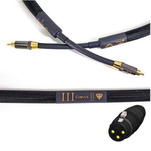 Кабель межблочный балансный Purist Audio Design Corvus Balanced XLR Interconnects 1.0m Diamond Revision