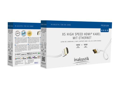 HDMI кабель In-Akustik Premium HDMI XS 1.5m #004246815