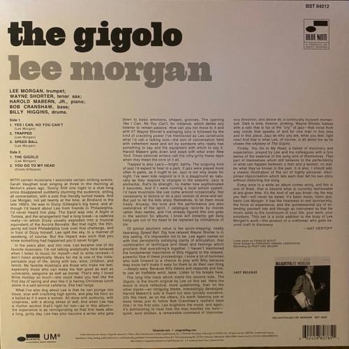 Виниловая пластинка Lee Morgan - The Gigolo (Black Vinyl LP)