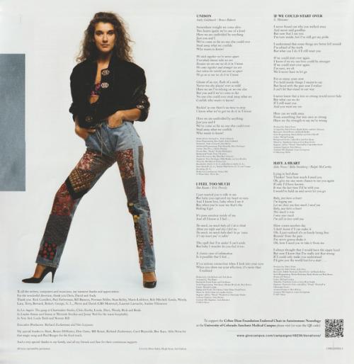 Виниловая пластинка Celine Dion - Unison (Clear Vinyl LP)