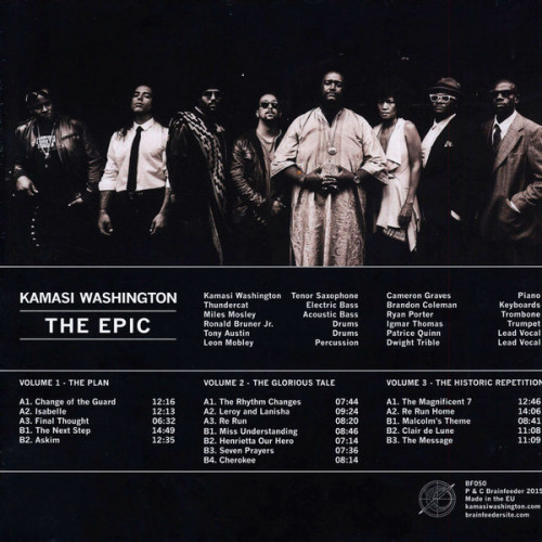 Виниловая пластинка Kamasi Washington - The Epic (Box) (Black Vinyl 3LP)